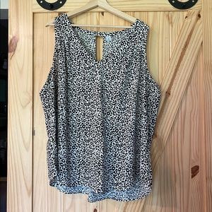 Old Navy Sleeveless V-Neck Keyhole Top for Women